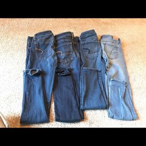 American eagle jean bundle $50